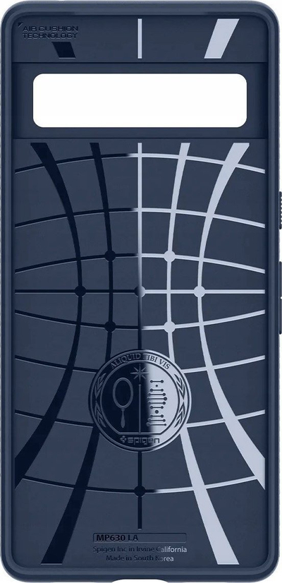 Mbrojtëse telefoni Spigen Liquid Air për Google Pixel 7, gome TPU e butë, kundër rrëshqitjes, blu navy