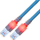 Kabllo rrjeti ZVK EasyLan Cat6a, 2m, i ekranizum, blu