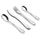 Set takëme Lamart LT5013, 4 copë, të argjendta