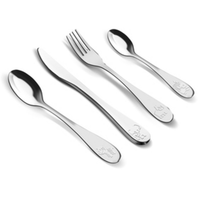 Set takëme Lamart LT5013, 4 copë, të argjendta