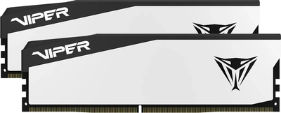 Меморија РАМ Патриот Випер Елајт 5, 32GB DDR5 6400, десктоп, бела