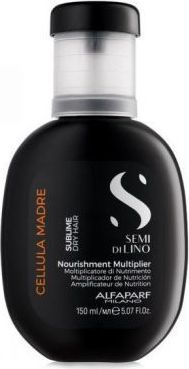 Trajtim flokësh Alfaparf Semi Di Lino Cellula Madre Nourishment Multiplier, 150ml, për flokë të thatë, i zi