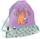 Çantë sportive ICO Lizzy Lollipop Capybara, me litar, shumëngjyrëshe