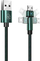 Kabllo USB Usams US-SJ298, USB A në microUSB, 1 m, jeshile