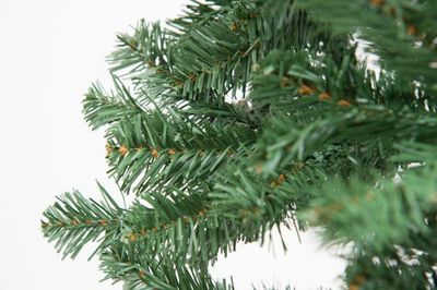 Pemë Krishtlindjesh Winteria Luxus 271398, 240cm, degë të palosshme, bazë metalike, e gjelbër