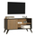 Komodë për TV Kruden 100x40x51Hcm (HM9443.11), zezë