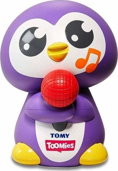 Lodër për banjo Tomy Bath Pinguin, muzikore, vjollcë