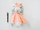 Lodër përqafimi Tulilo Miluś Bunny, 25cm, pelush për bebe, pjeshke gri