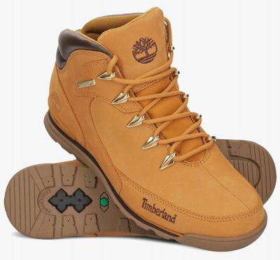 Планинарски обувки Timberland Euro Rock M TB06164R231, природна кожа, ѓон EVA, кафеави