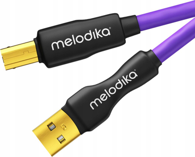 Kabllo USB Melodika MDUAB70, USB A në USB B, 7 m, e zezë
