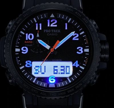 Orë për meshkuj Casio, e kaltër / zezë