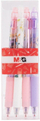 Set stilolapsash automatike M&amp;G Flower Manga, 0.5mm, bojë blu, 4 copë