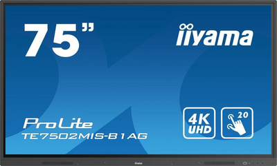 Monitor Iiyama ProLite, 75 ", UHD 4K, i zi