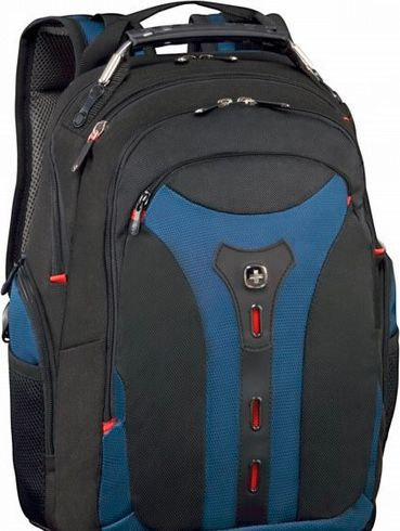 Ранец за лаптоп Wenger Pegasus (60639), 17", син/црн