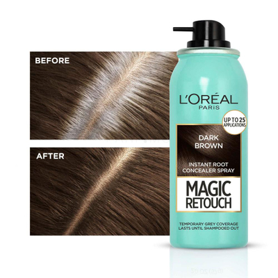 Sprej për flokë L'oreal Magic Retouch 2 Dark Brown , 75 ml