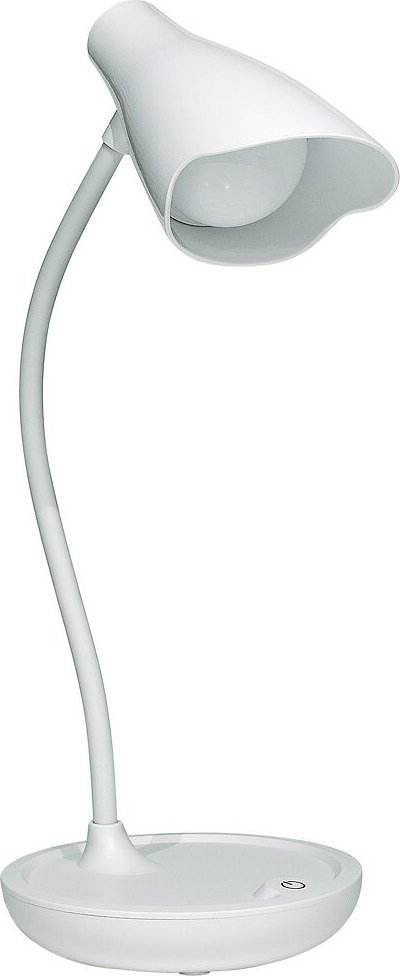 Llambë tavoline Unilux Ukky, 3W LED, USB, e bardhë