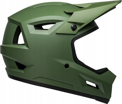 Helmet biçiklete Bell Sanction 2, full face, BMX DH, jeshile mat