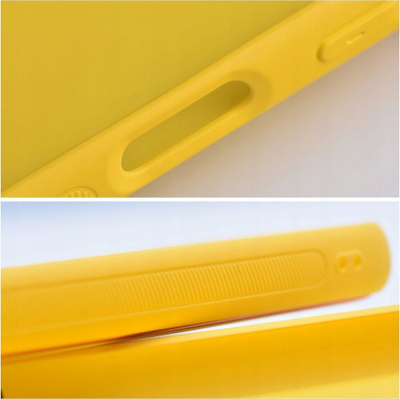 Futrollë Leather Case Samsung Galaxy A05, lëkurë artificjale, kapak i pasëm mbrojtës, i verdhë