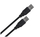 Kabllo Lanberg, USB-A / USB-A, 1 m, e zezë