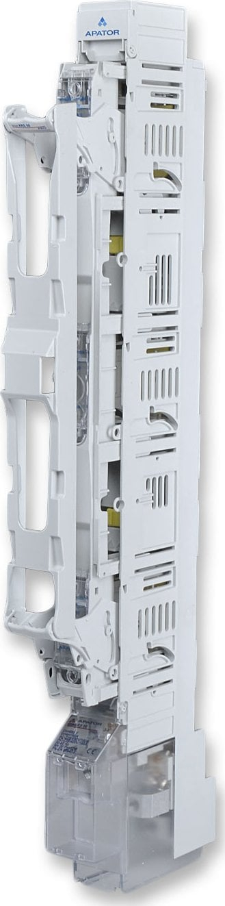 Сигурносен изолациски прекинувач со осигурач Апатор СмартфАРС 00 Про 160A, IP30, сив