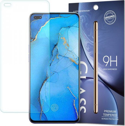 Mbrojtës ekrani për Oppo Reno3 Pro, xham i fortë 9H, transparent