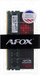 меморија  AFOX DDR3L, 8 GB, 1600 MHz, CL11, AFLD38BK1L