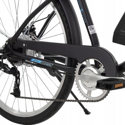 Biçikletë elektrike Huffy Everett, 250W, 28", e zezë