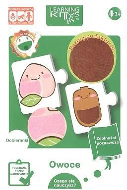 Enigmë edukative Russell, fruta, nga 3 vjeç