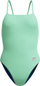 Kostum noti Speedo Women's Club Training Solid Web Back, Endurance+, i gjelbër