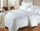 Сет постелнина Posten Bedding Damask Satin Dogs, 200x220, бела