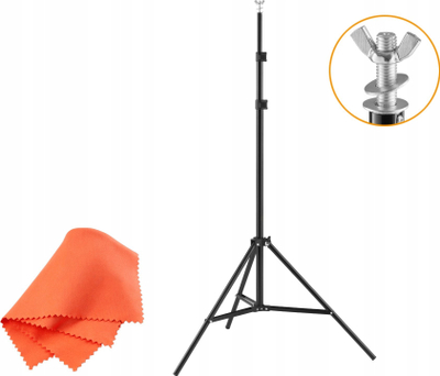 Tripod drite Freepower 225cm, mekanizëm butterfly, i zi