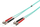 Kabllo fibër optike Digitus FO Patch C ST ST, multimode 50/125 µm, duplex 10 m, OM3