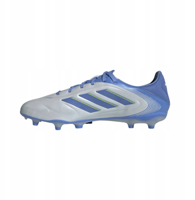 Çizme futbolli adidas Copa Pure 3 League FG MG ID9050, për bar natyral edhe sintetik, të bardha