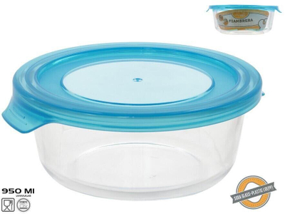 Kavanoz hermetik KITCHEN&GO, 1500 ml, plastike, transparent