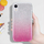 Mbulesë telefoni Tok Shining Case për iPhone 7 Plus 8 Plus, TPU PC, transparente rozë