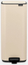 Kosh plehrash Brabantia Pedal Bin, 30L, ngjyrë bezhë e butë