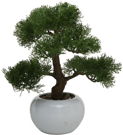 bimë plastike bonsai Boltze, 33 cm, për mrena, jeshile