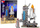 Set ndërtimi LEAN Toys Space Station with Rocket, 4392 pjesë, për fëmijë