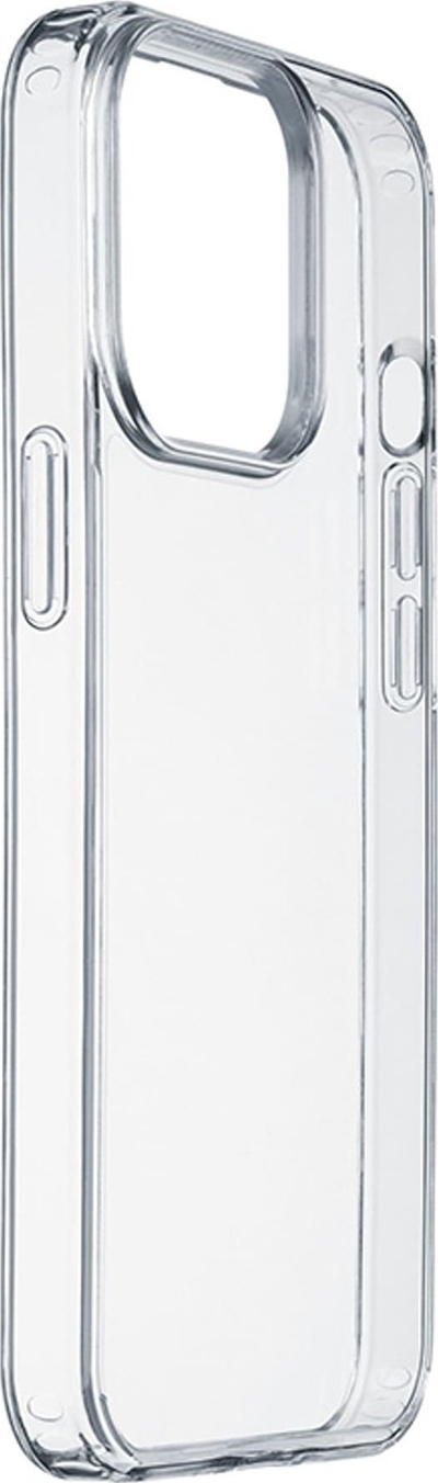 Futollë telefoni Cellularline Clear Strong për iPhone 15 Pro, me mbrojtje ushtarake, transparente