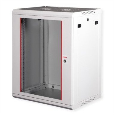 Kabinet muri ROLINE Basic Plus 19", 18U, 48.26cm, gri