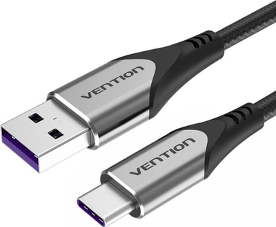 Kabllo USB Vention COFHG, USB A në USB C, 1.5 m, gri