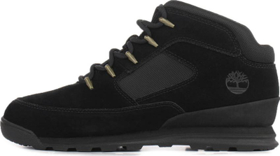 Çizme malore Timberland Euro Rock Mid Hiker, lëkurë mokë lëkure, për burra, të zeza