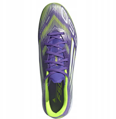 Këpucë futbolli për bar sintetik Adidas F50 League, për të rritur, vjollcë