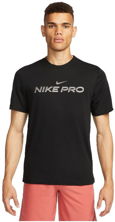 Спортска блуза Nike Pro Dri FIT за мажи, памук полиестер, црна