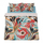 Komplet çarçafësh dopio Amon Double Linen BBC, 4 copë, 132TC, i bardhë