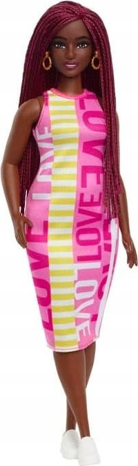 Kukull Barbie Mattel Fashionistas Fashionable Friends HBV18, me rroba moderne