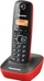 Telefoni pa tela Panasonic KX TG1611, DECT, agjendë 50 numra, i kuq