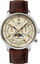 Рачен часовник за жени Zeppelin Mediterranee Moonphase Lady 9637-5, кварцен, водоотпорен 50 m, беж кафеава