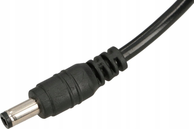Kabllo rryme Extralink EX.14060, 1m, konektor 5.5 x 2.1mm, i zi