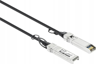 Kабел Intellinet SFP+ DAC 10G, 2 m, твинaкс, црн